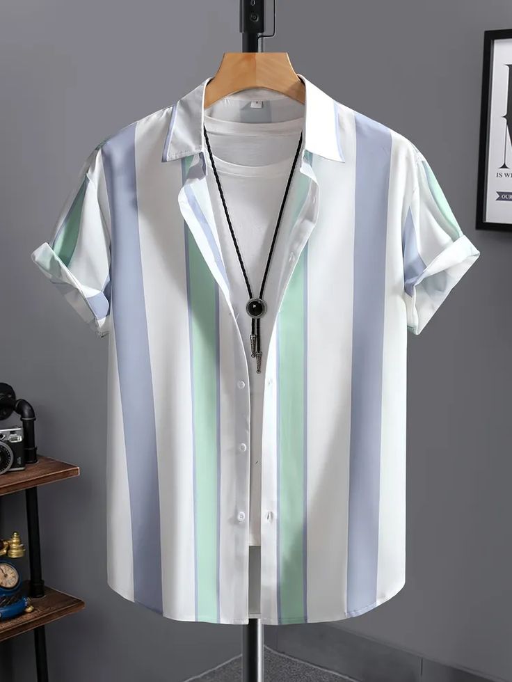 Chemise rayée