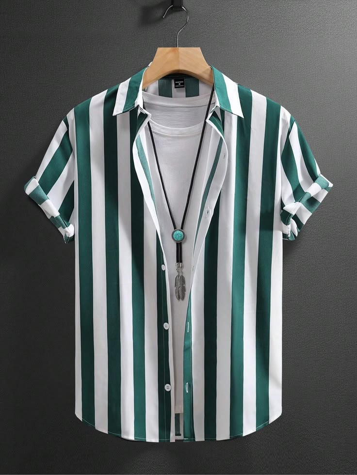 Chemise rayée