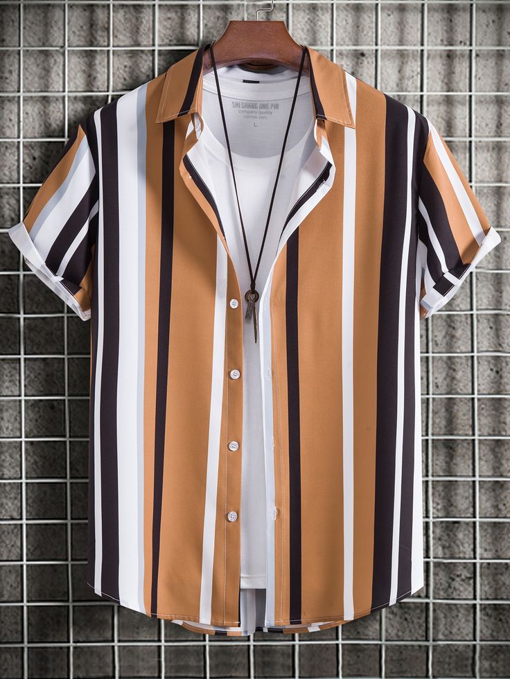 Chemise rayée